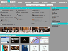 Tablet Screenshot of max2son.fr